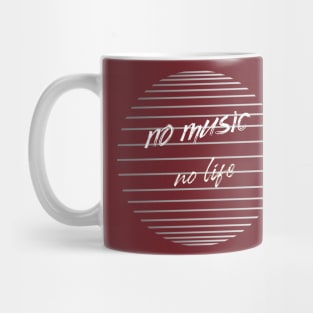 No music No life Mug